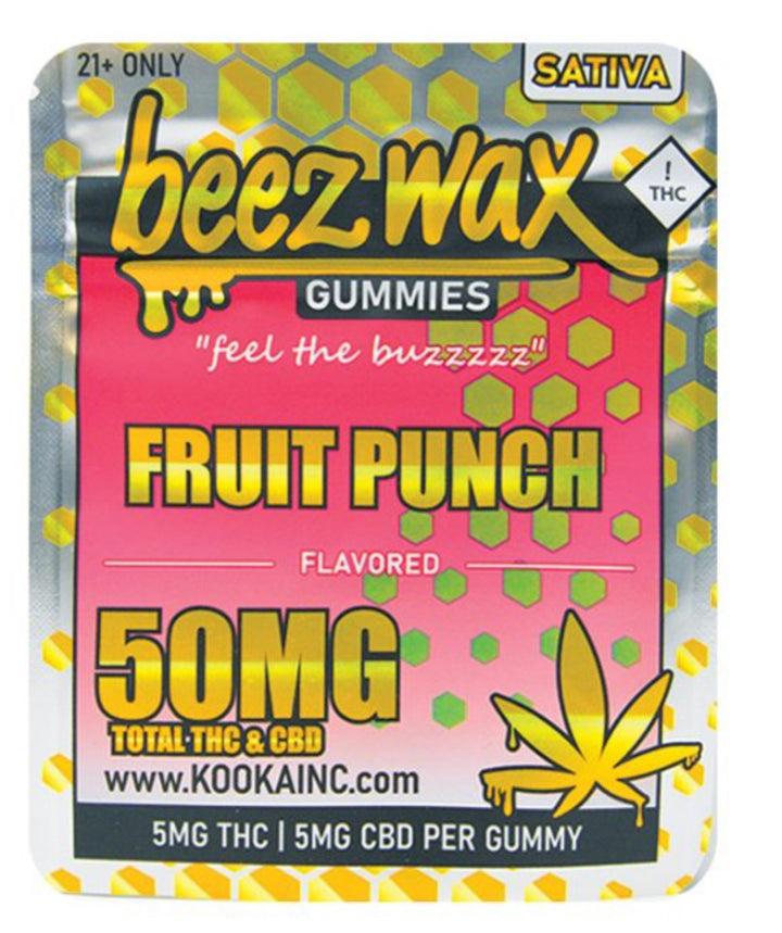 Beezwax 5Mg Gummies - FRUIT PUNCH