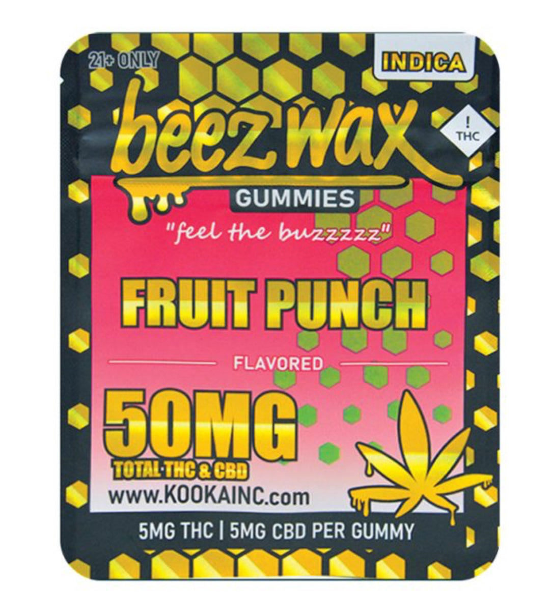 Beezwax 5Mg Gummies - FRUIT PUNCH