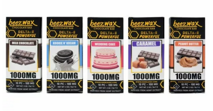 Beezwax Chocolate Bar - 1000Mg