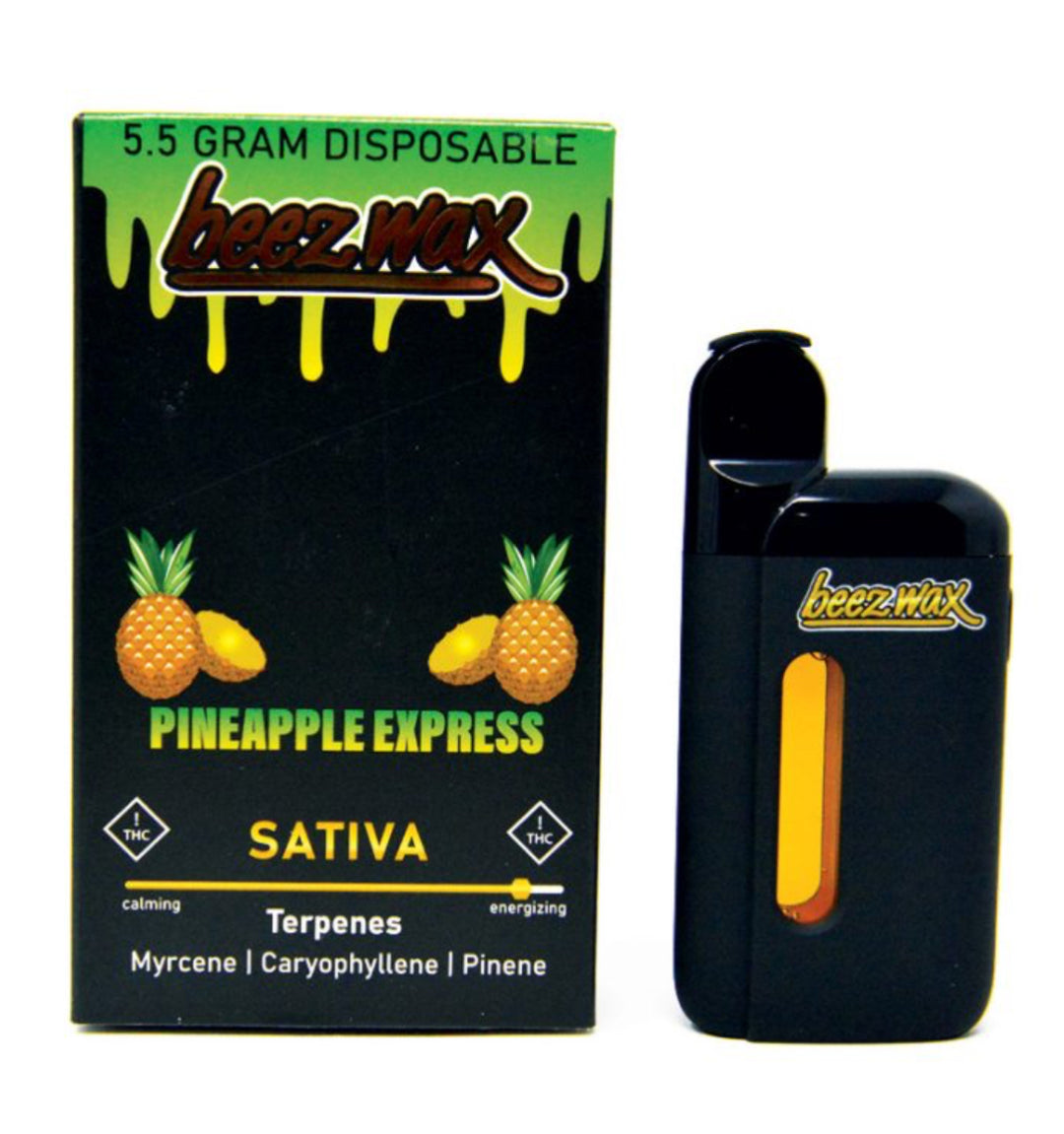 Beezwax 5.5g Disposable THCa Vape - Pineapple Express