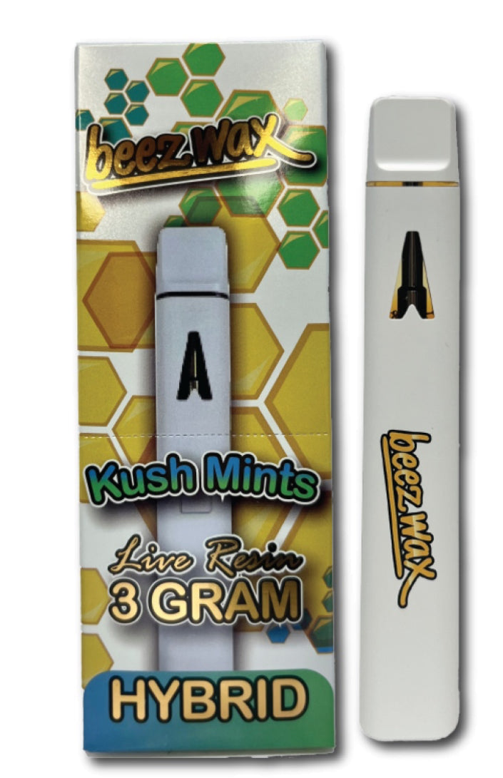 Beezwax 3g Disposable THCa Vape - Kush Mints