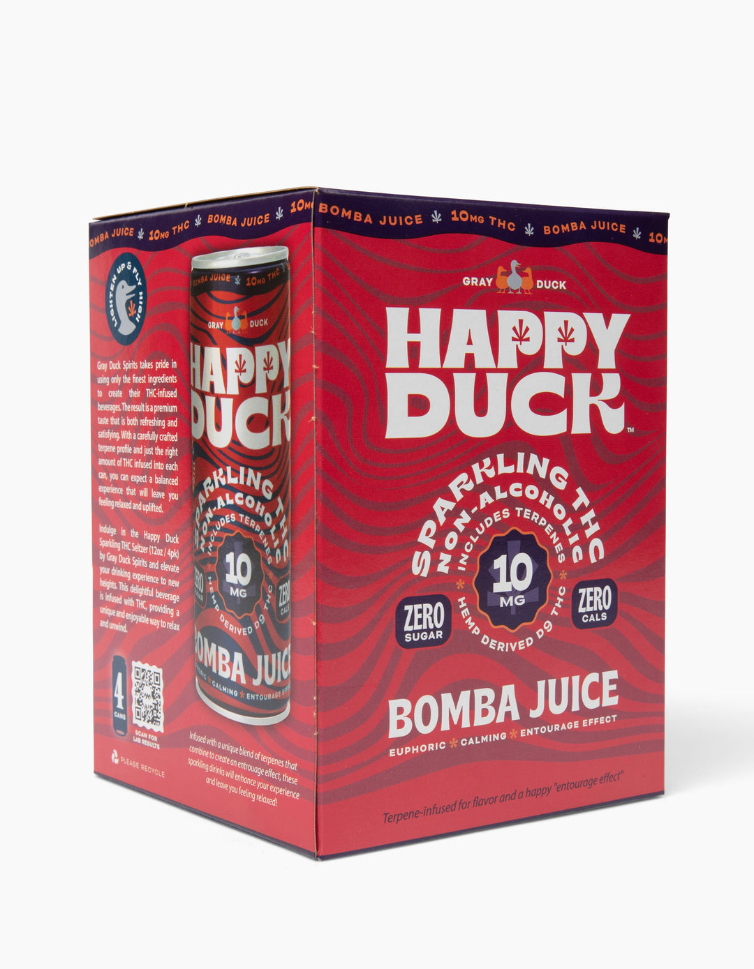 THC Infused Bomba Juice Seltzer | 10mg | 24 pack