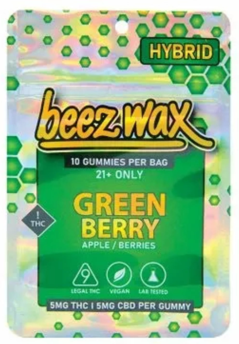 Beezwax - 5Mg Gummies - GREEN BERRY