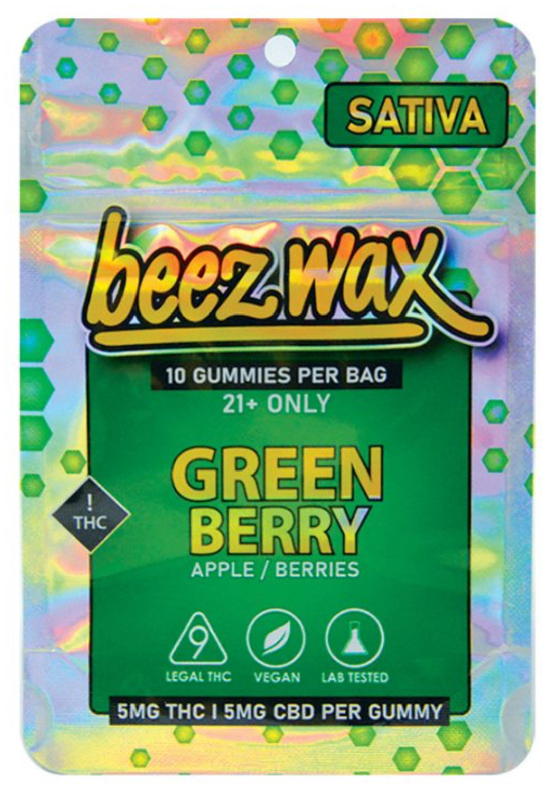 Beezwax - 5Mg Gummies - GREEN BERRY