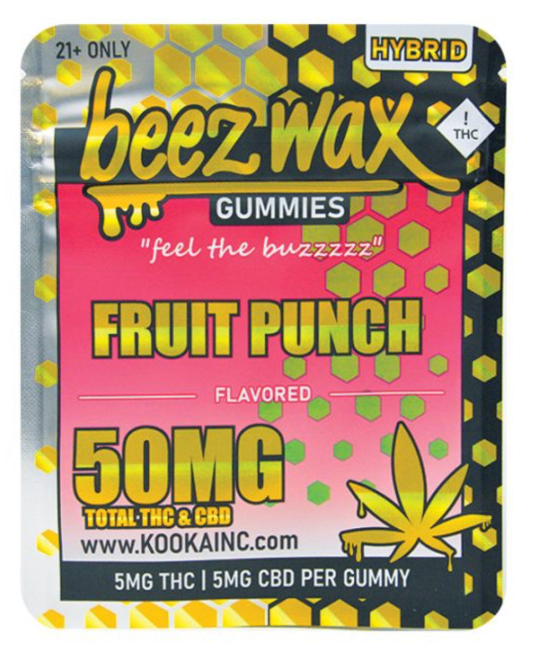 Beezwax 5Mg Gummies - FRUIT PUNCH