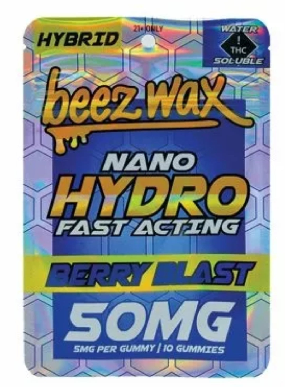 Beezwax - Fast Acting - 5Mg Gummies - BERRY BLAST