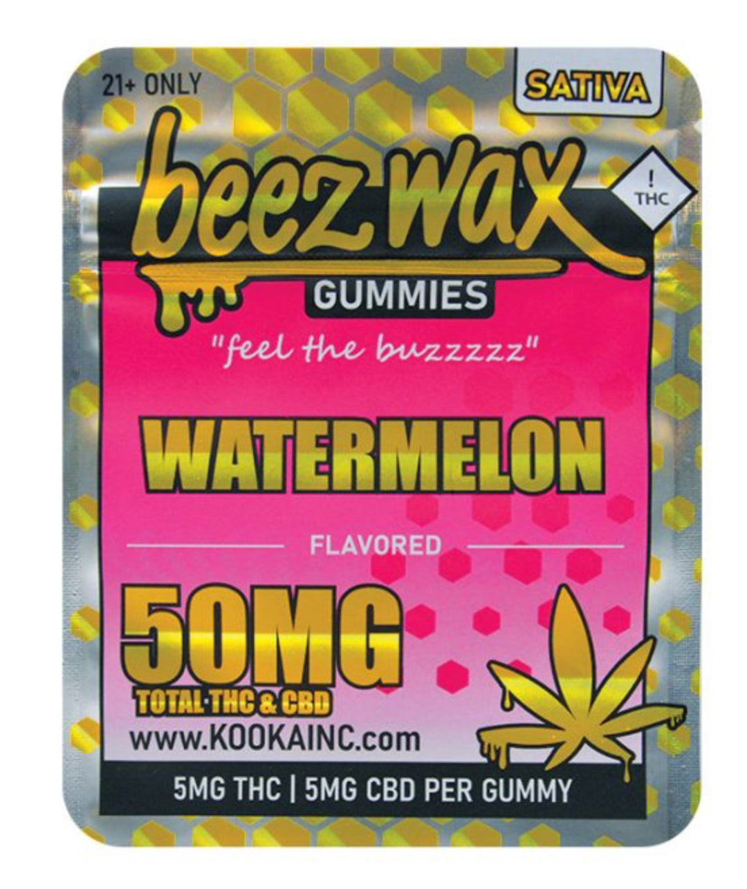 Beezwax 5Mg Gummies - WATERMELON