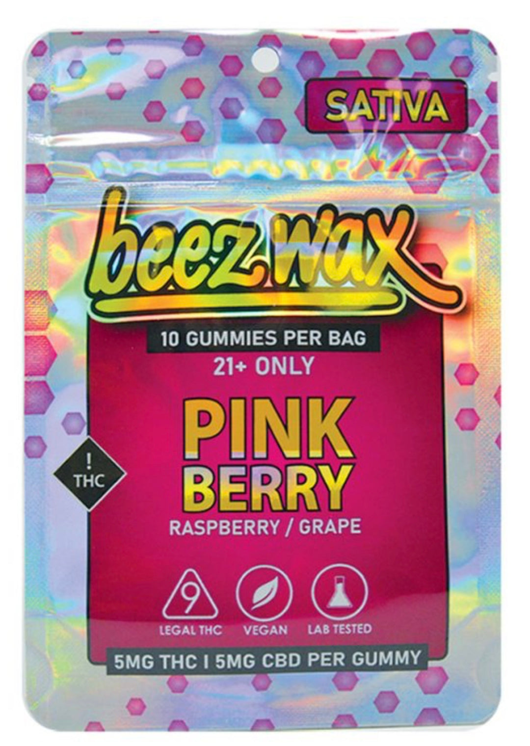 Beezwax - 5Mg Gummies - PINK BERRY