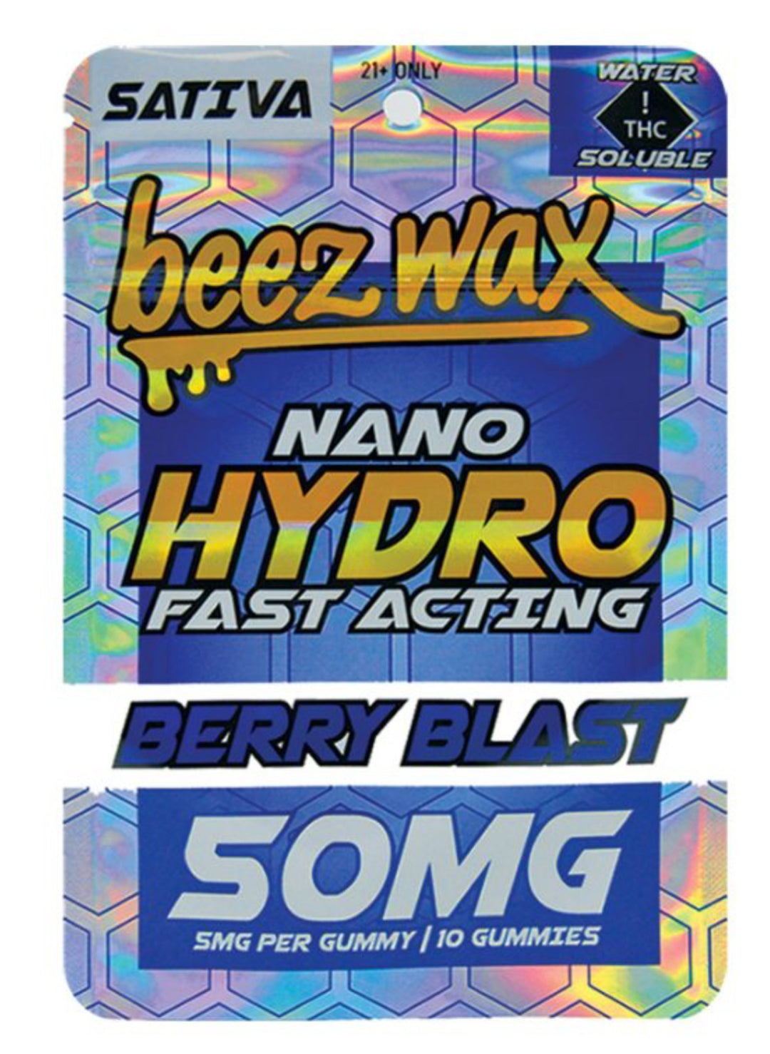 Beezwax - Fast Acting - 5Mg Gummies - BERRY BLAST