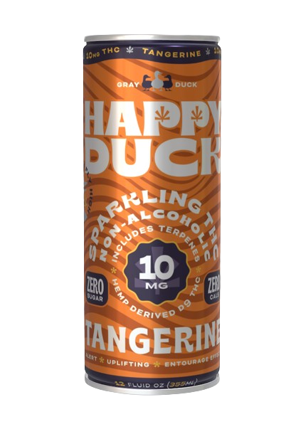 Happy Duck- Sparkling Seltzer- 10Mg THC