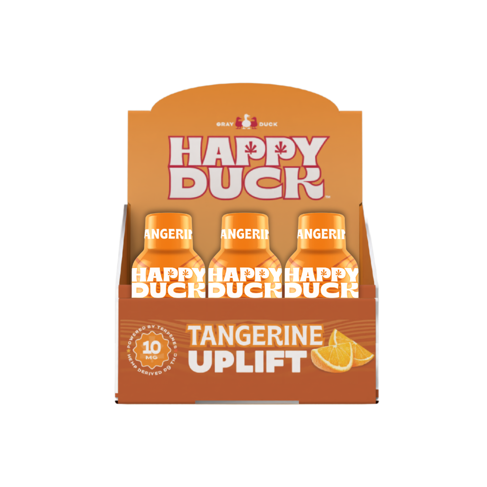 Happy Duck Tangerine 10mg THC shots