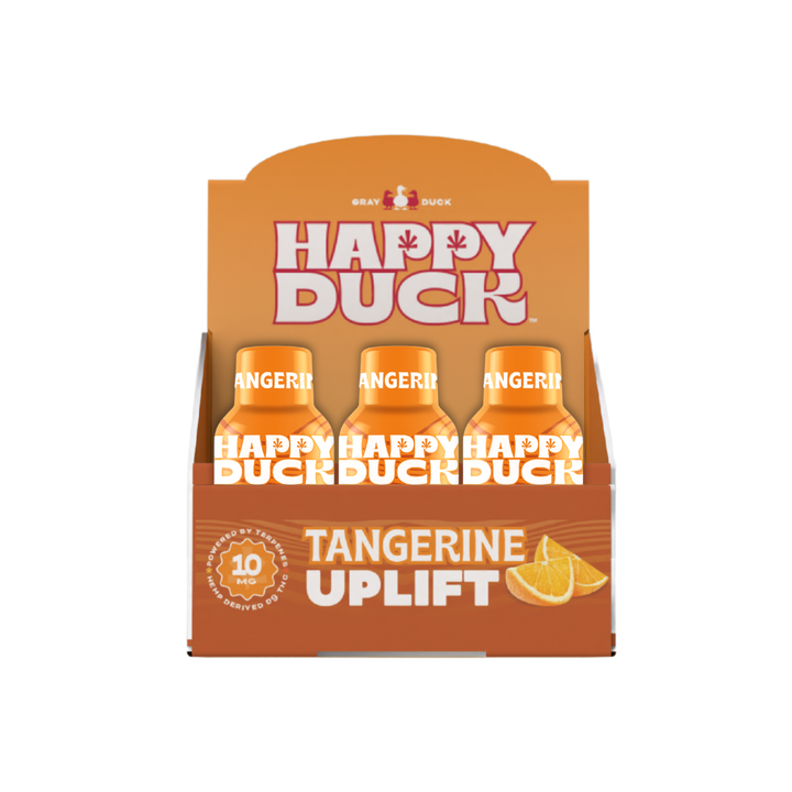 Happy Duck Tangerine 10mg THC shots