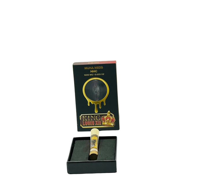 MUHA MEDS HHC 5.10 KING LOUIS MUHA-510-HHC 5.10 Thread Vape Cartridge by Muha Meds with King Louis and HHC SKU MUHA-510-HHC-KL