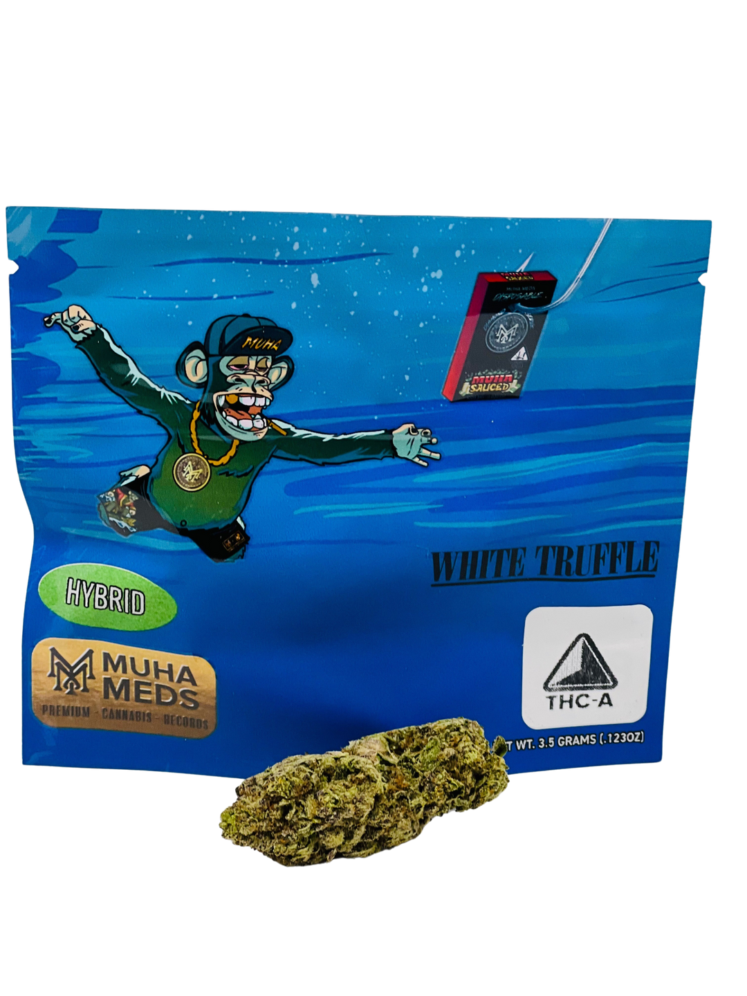 Muha Meds 3.5g THCA - White Truffle (Hybrid) MUHA-FLW-THCA-3.5 Flower by Muha Meds with White Truffle and THCA SKU MUHA-FLW-THCA-3.5-WT